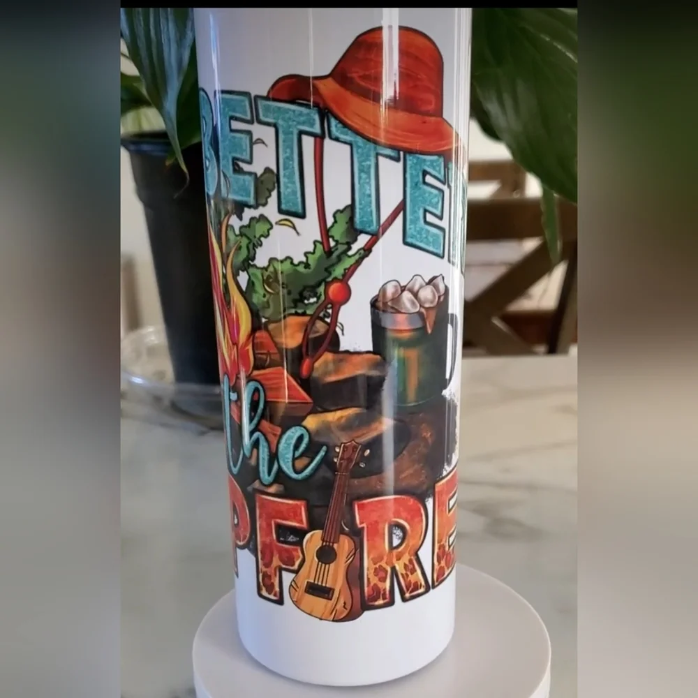 Life is Better by the Campfire 20oz Tumbler 🎉sale